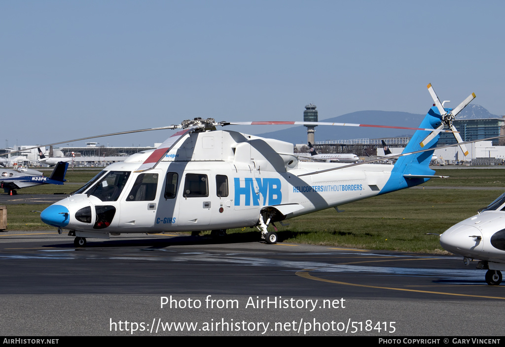 Aircraft Photo of C-GIHS | Sikorsky S-76A | HWB - Helicopters Without Borders | AirHistory.net #518415