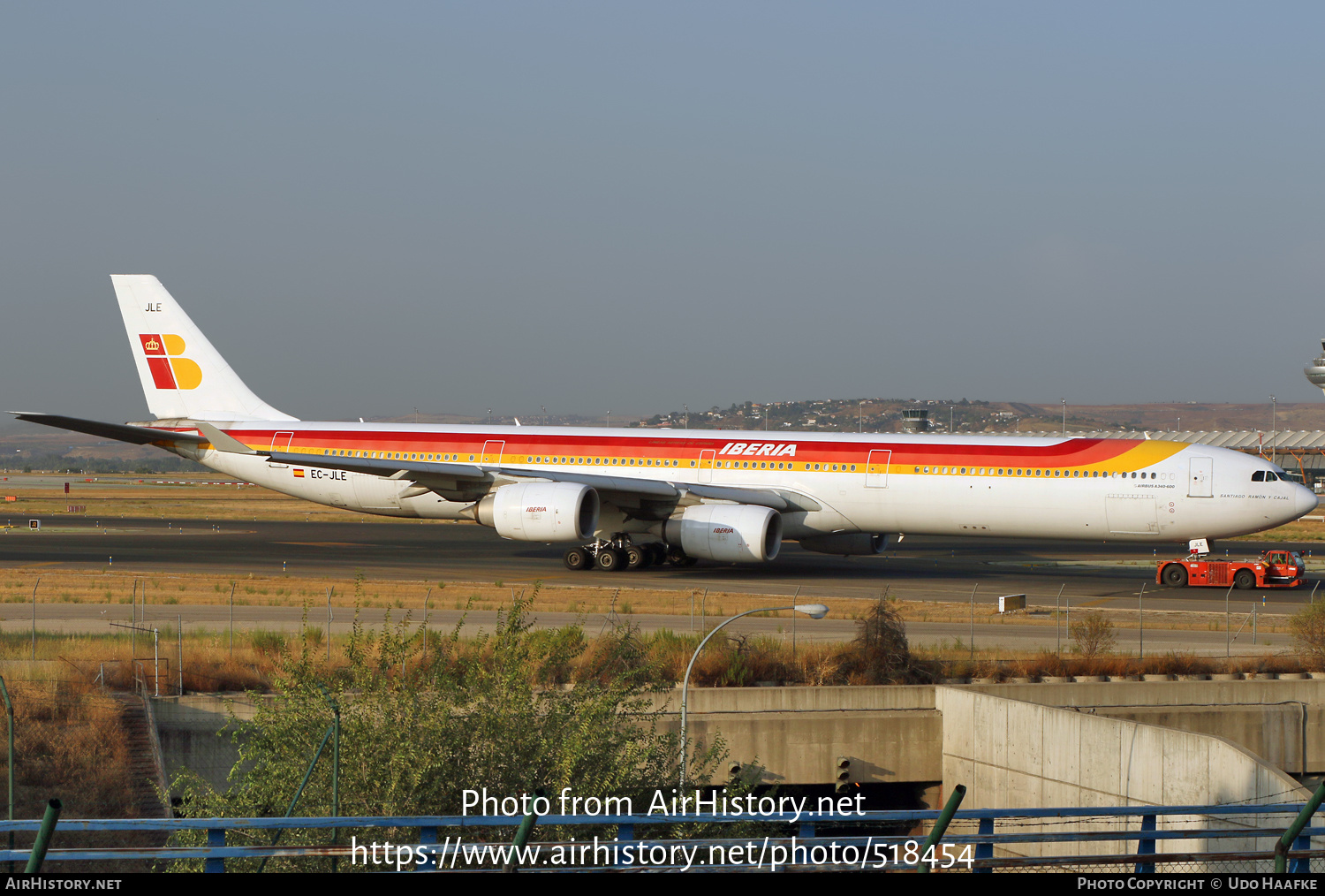 Aircraft Photo of EC-JLE | Airbus A340-642 | Iberia | AirHistory.net #518454