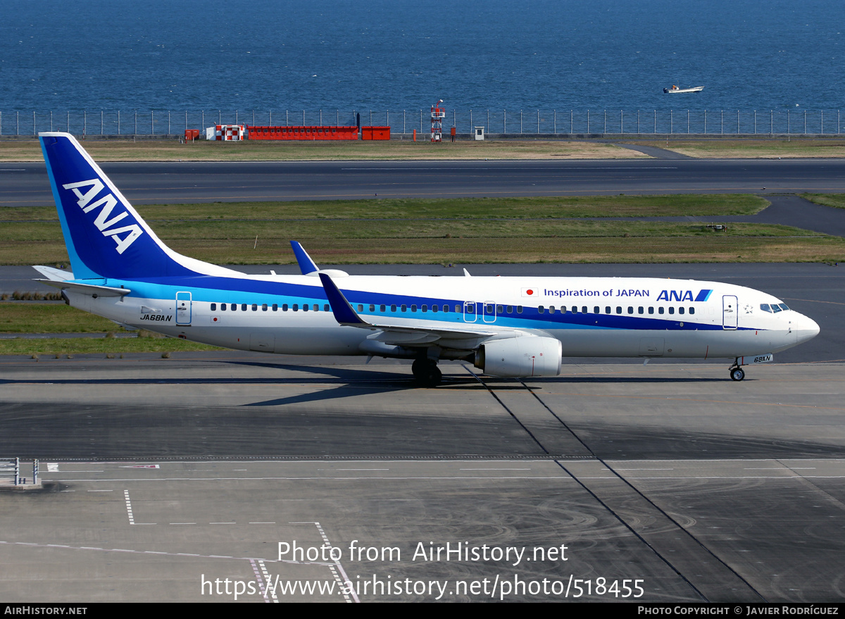 Aircraft Photo of JA68AN | Boeing 737-881 | All Nippon Airways - ANA | AirHistory.net #518455