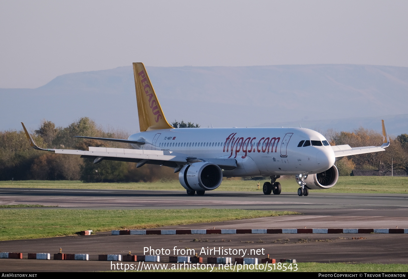 Aircraft Photo of TC-NBY | Airbus A320-251N | Pegasus Airlines | AirHistory.net #518543