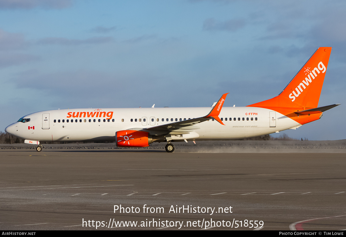 Aircraft Photo of C-FFPH | Boeing 737-81D | Sunwing Airlines | AirHistory.net #518559