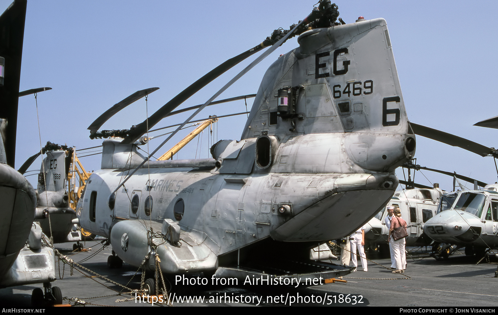 Aircraft Photo of 156469 / 6469 | Boeing Vertol CH-46E Sea Knight | USA - Marines | AirHistory.net #518632