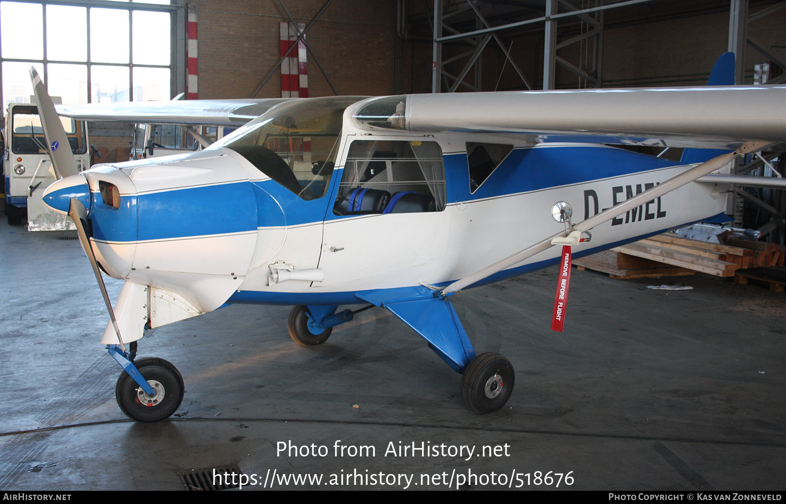 Aircraft Photo of D-EMEL / 9709 | Sportavia Pützer Elster B | AirHistory.net #518676