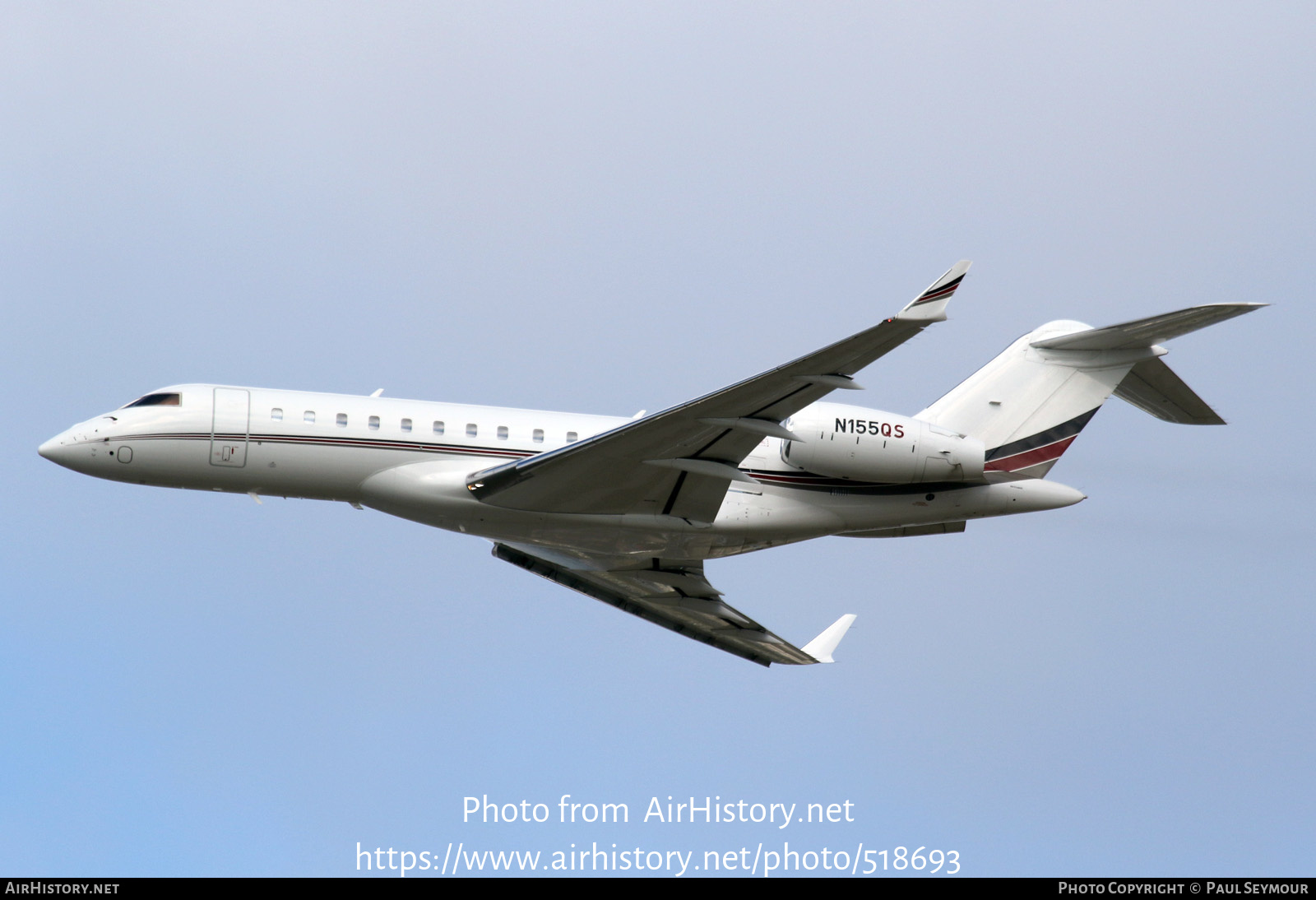 Aircraft Photo of N155QS | Bombardier Global 6000 (BD-700-1A10) | AirHistory.net #518693