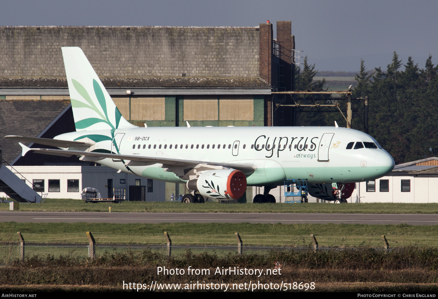 Aircraft Photo of 5B-DCX | Airbus A319-114 | Cyprus Airways | AirHistory.net #518698