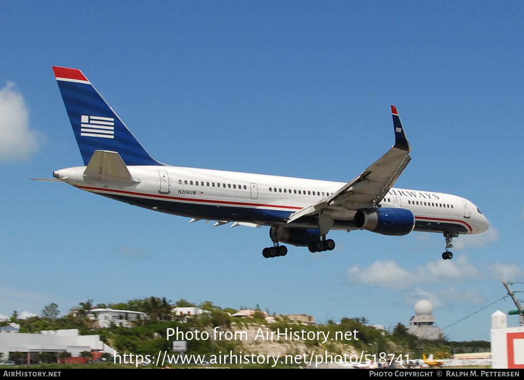 Aircraft Photo of N206UW | Boeing 757-2B7 | US Airways | AirHistory.net #518741