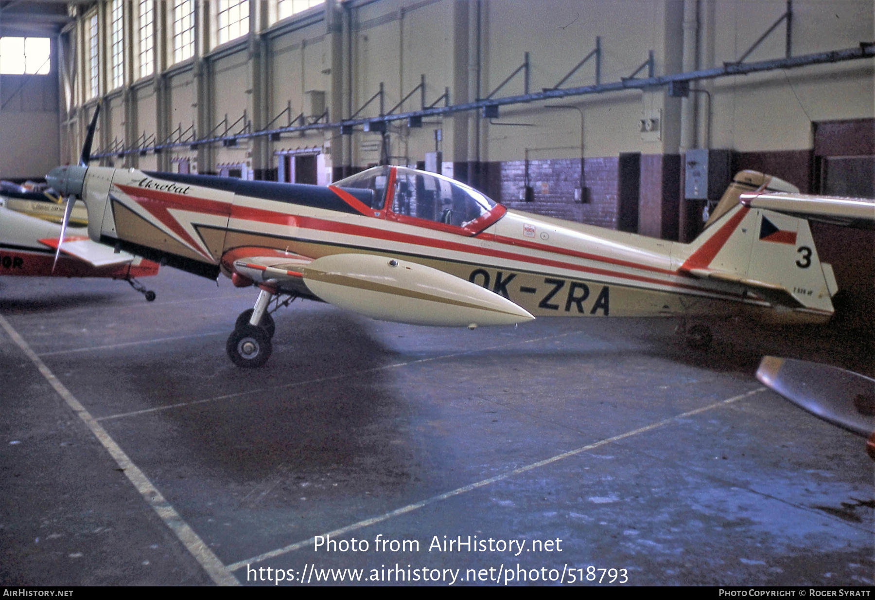 Aircraft Photo of OK-ZRA | Zlin Z-526AFS-V Akrobat Special | AirHistory.net #518793