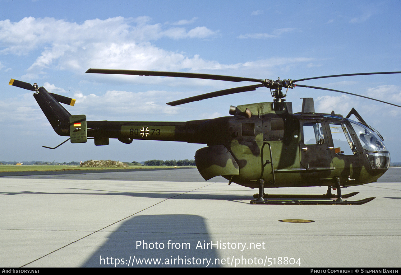 Aircraft Photo of 8073 | MBB BO-105M (VBH) | Germany - Army | AirHistory.net #518804