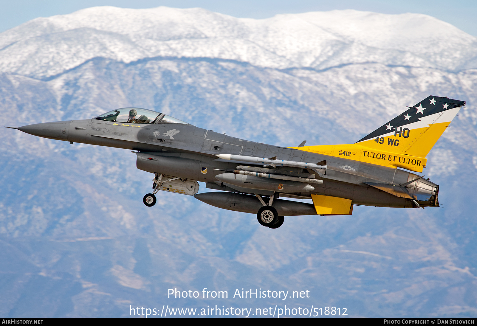 Aircraft Photo of 88-0412 / AF88-412 | General Dynamics F-16C Fighting Falcon | USA - Air Force | AirHistory.net #518812