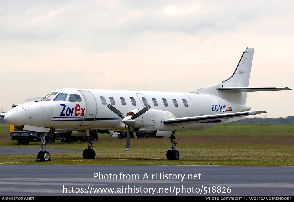 Aircraft Photo of EC-HJC | Fairchild Swearingen SA-226TC Metro II | Zorex Air Transport | AirHistory.net #518826