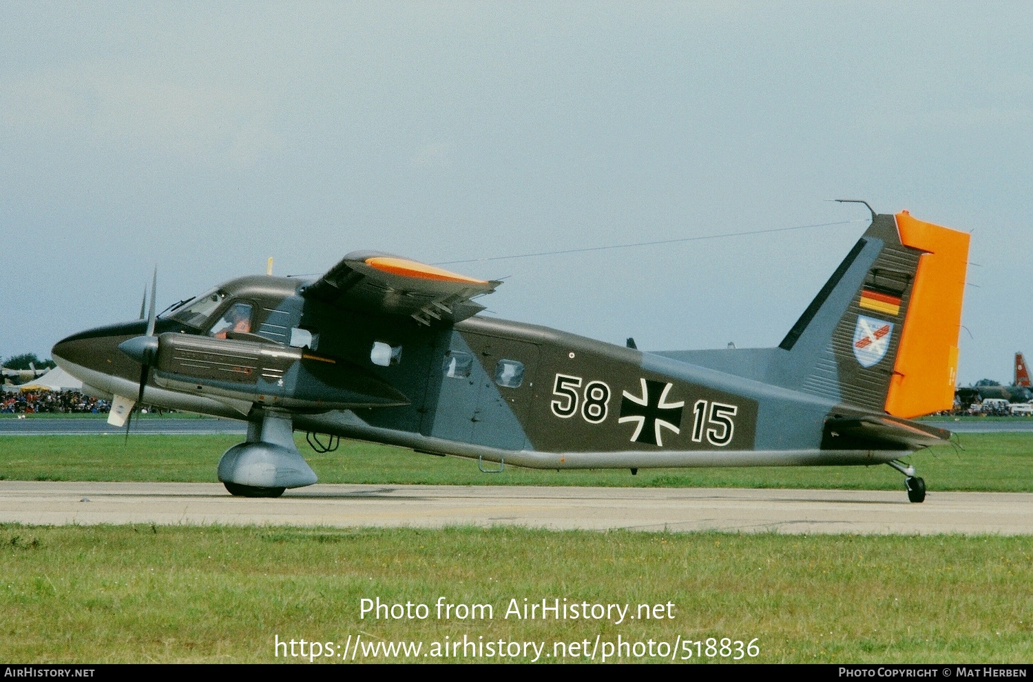 Aircraft Photo of 5815 | Dornier Do-28D-2 Skyservant | Germany - Air Force | AirHistory.net #518836