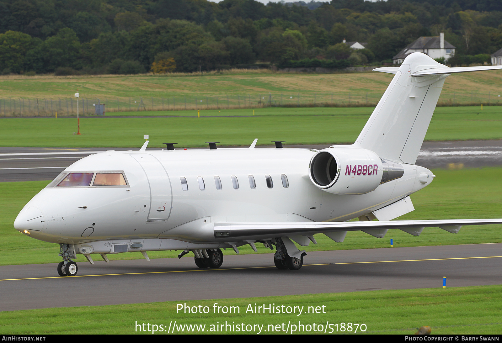 Aircraft Photo of N488CR | Bombardier Challenger 650 (CL-600-2B16) | AirHistory.net #518870