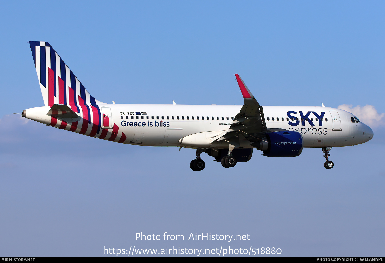 Aircraft Photo of SX-TEC | Airbus A320-251N | Sky Express | AirHistory.net #518880