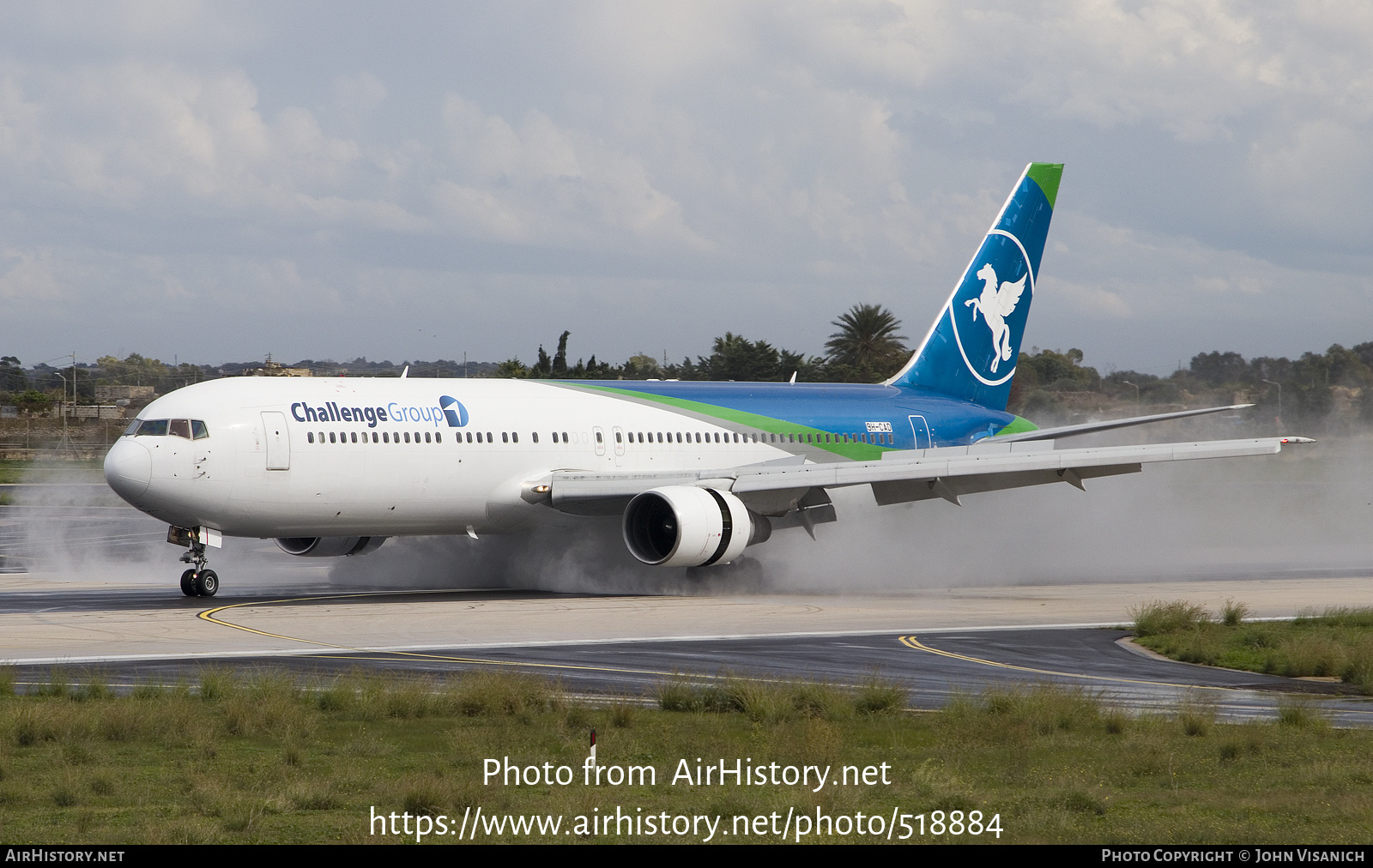 Aircraft Photo of 9H-CAD | Boeing 767-3Q8/ER | Challenge Group | AirHistory.net #518884