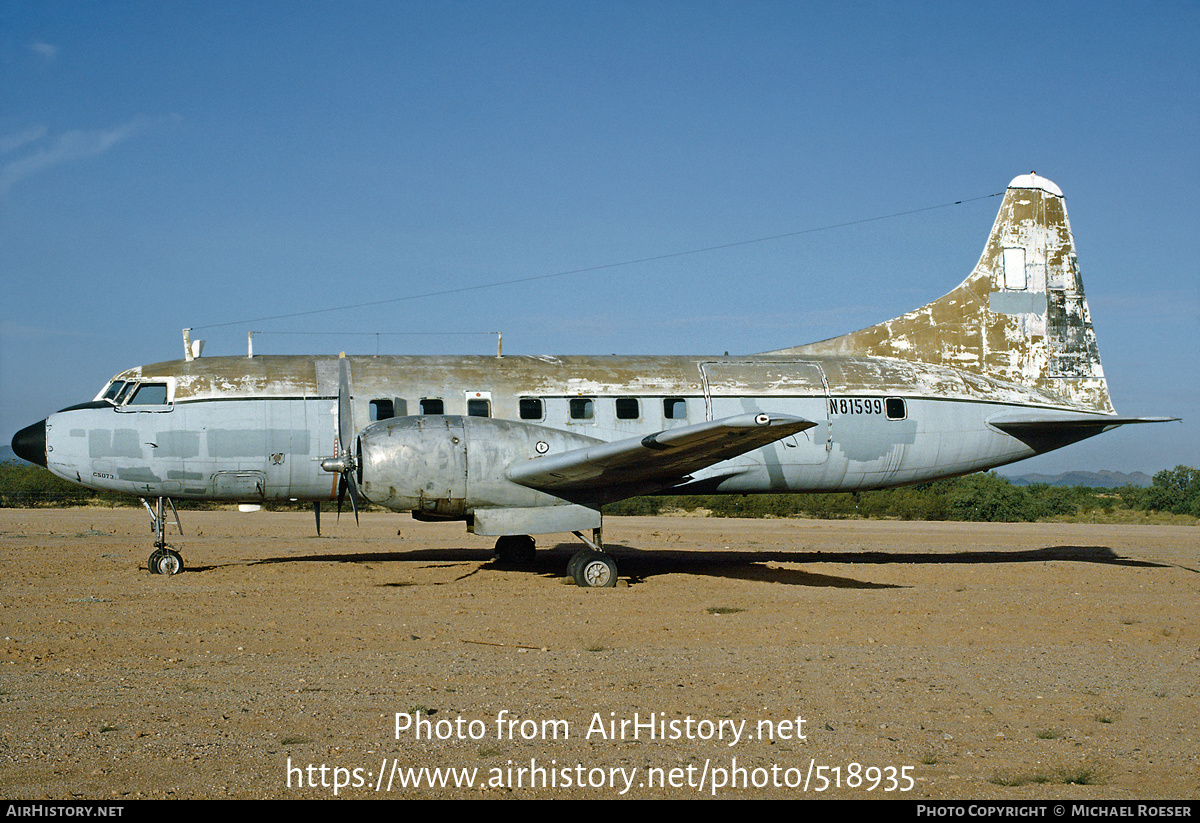 Aircraft Photo of N81599 | Convair C-131A Samaritan | AirHistory.net #518935