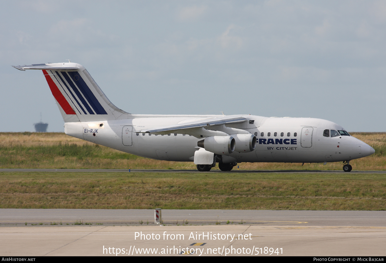 Aircraft Photo of EI-RJK | British Aerospace Avro 146-RJ85 | Air France | AirHistory.net #518941