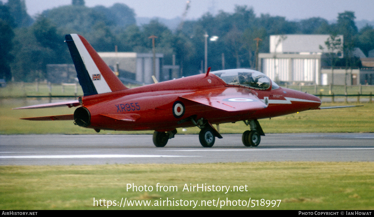 Aircraft Photo of XR955 | Hawker Siddeley Gnat T1 | UK - Air Force | AirHistory.net #518997