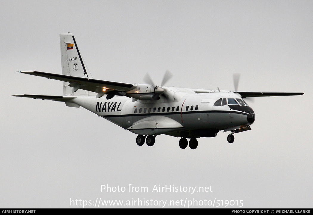 Aircraft Photo of AN-202 | CASA/IPTN CN235M-100 | Ecuador - Navy | AirHistory.net #519015