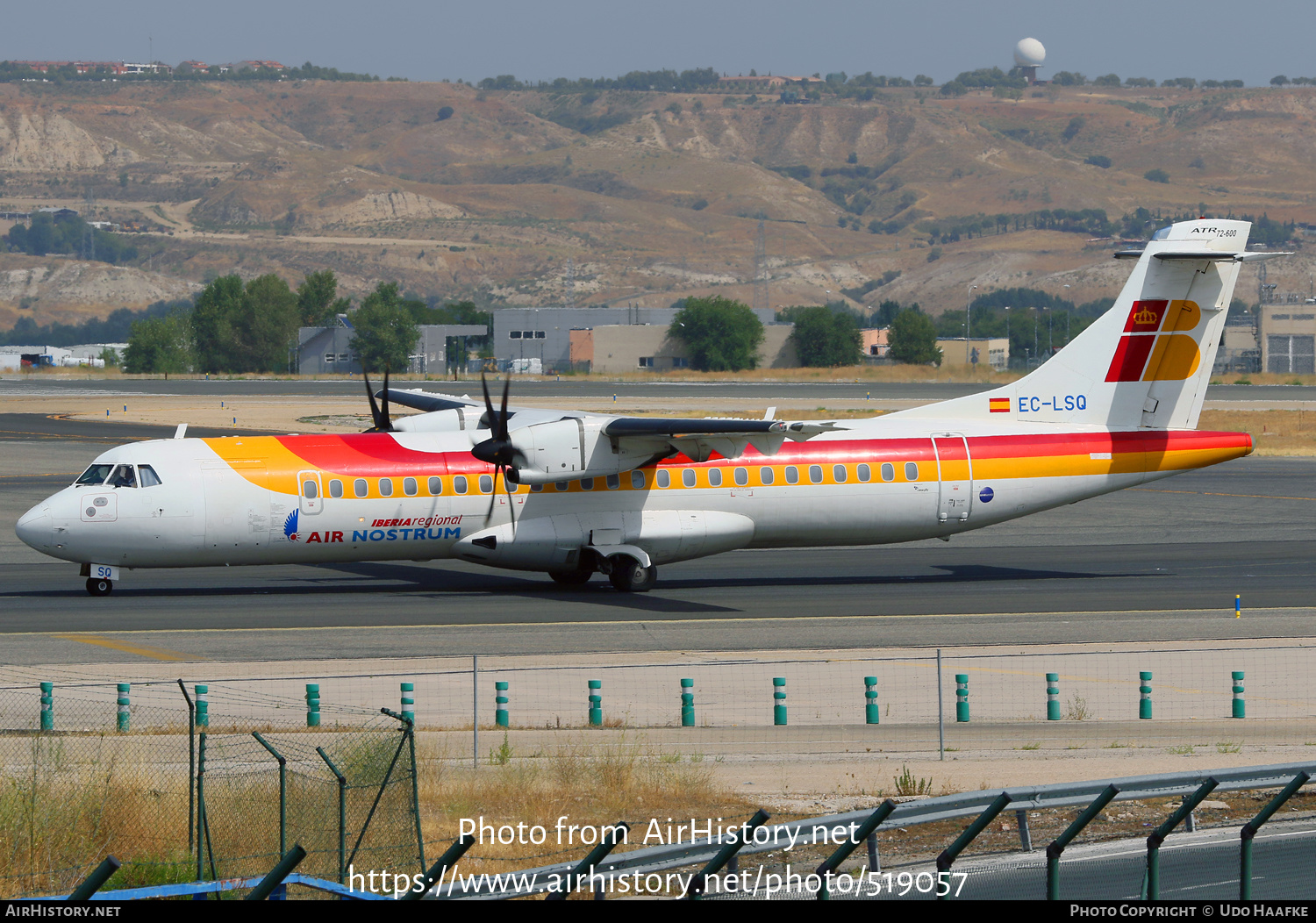 Aircraft Photo of EC-LSQ | ATR ATR-72-600 (ATR-72-212A) | Iberia Regional | AirHistory.net #519057