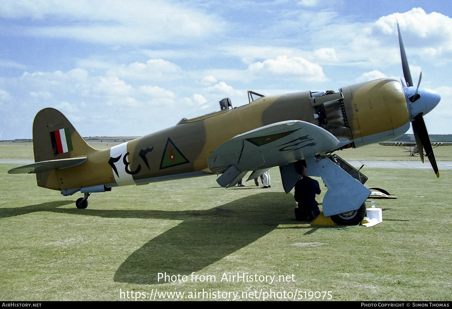 Aircraft Photo of G-BTTA / 243 | Hawker Fury FB10 | Iraq - Air Force | AirHistory.net #519075