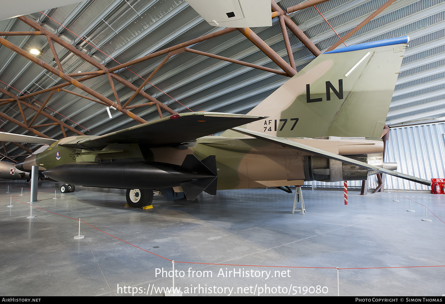 Aircraft Photo of 74-0177 | General Dynamics F-111F Aardvark | USA - Air Force | AirHistory.net #519080