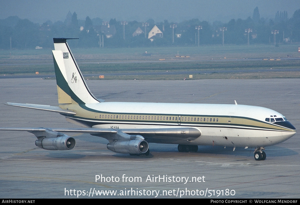 Aircraft Photo of HZ-KA4 | Boeing 720-047B | Sheikh Kamal Adham | AirHistory.net #519180