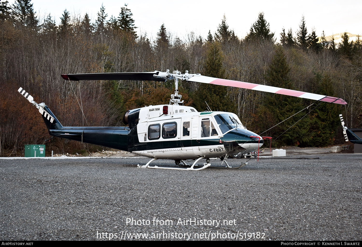 Aircraft Photo of C-FBBT | Bell 214B-1 Biglifter | Black Tusk Helicopters | AirHistory.net #519182