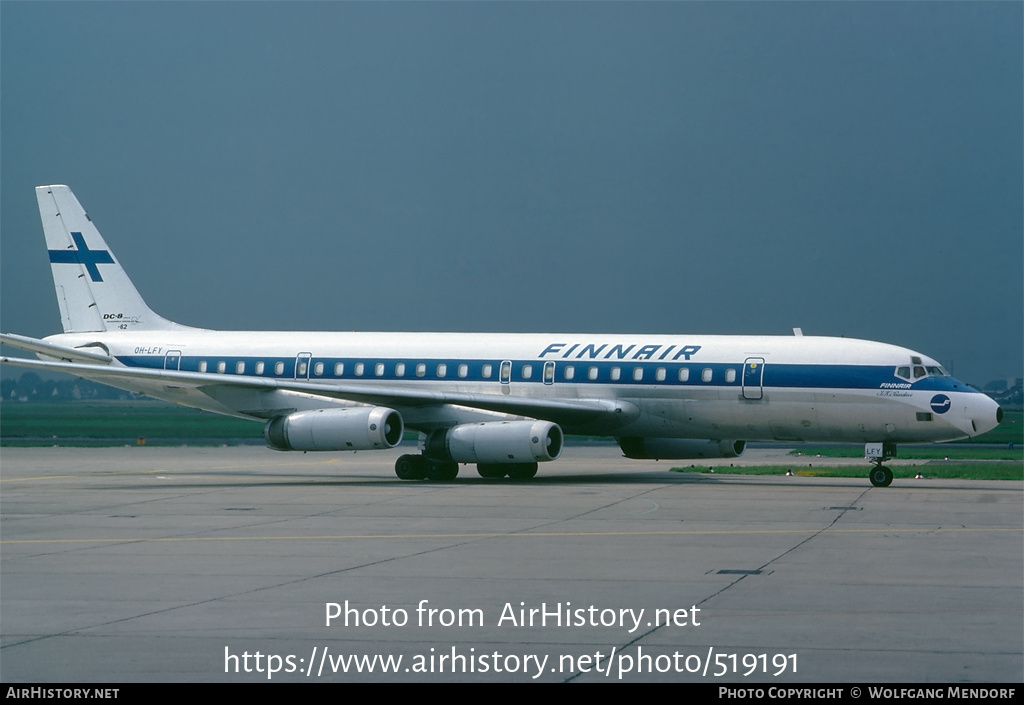 Aircraft Photo of OH-LFY | McDonnell Douglas DC-8-62CF | Finnair | AirHistory.net #519191