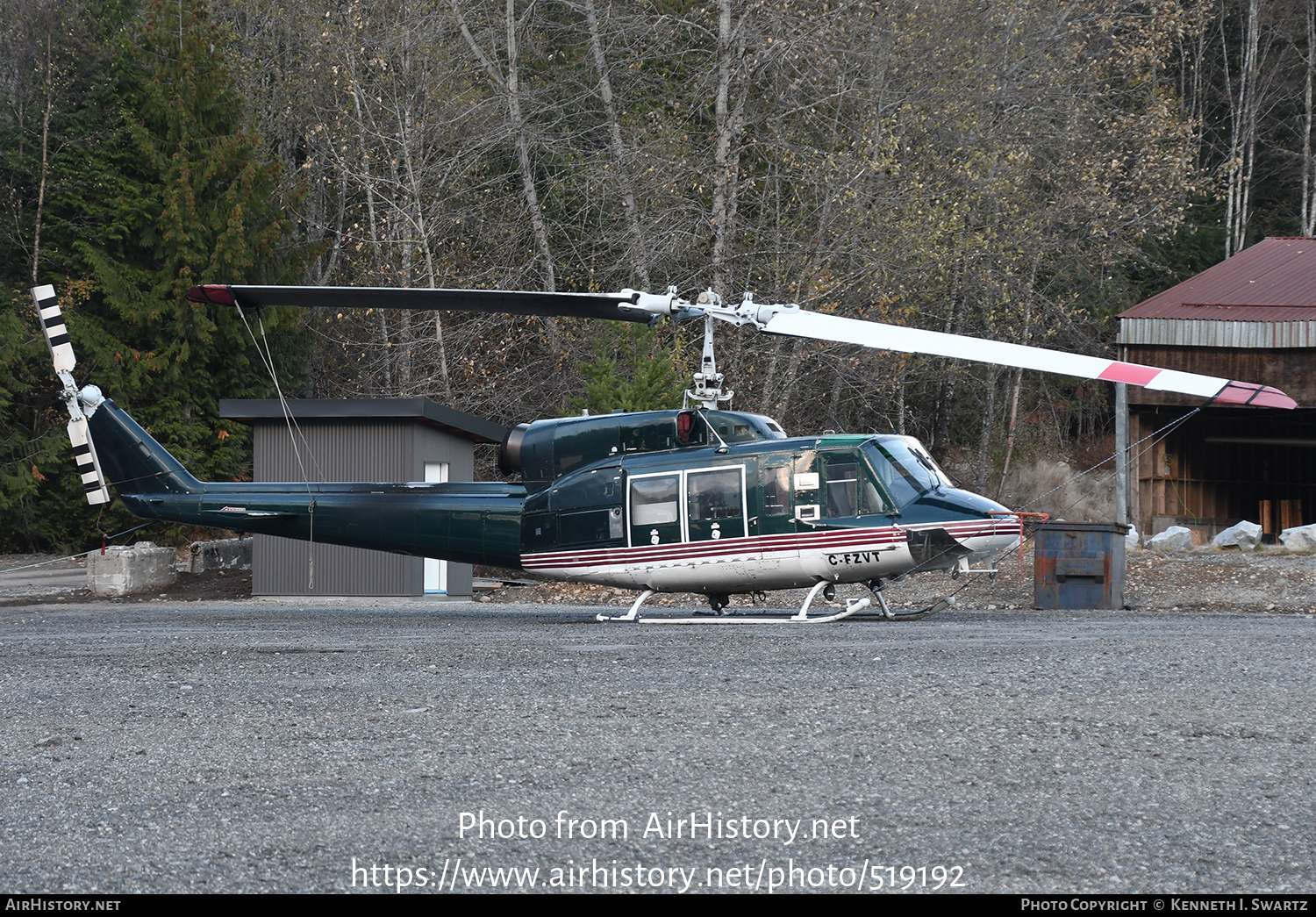 Aircraft Photo of C-FZVT | Bell 214B-1 Biglifter | Black Tusk Helicopters | AirHistory.net #519192