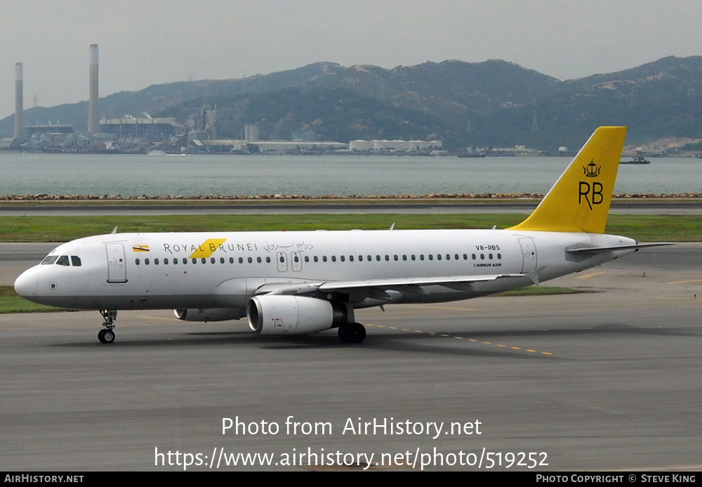 Aircraft Photo of V8-RBS | Airbus A320-232 | Royal Brunei Airlines | AirHistory.net #519252