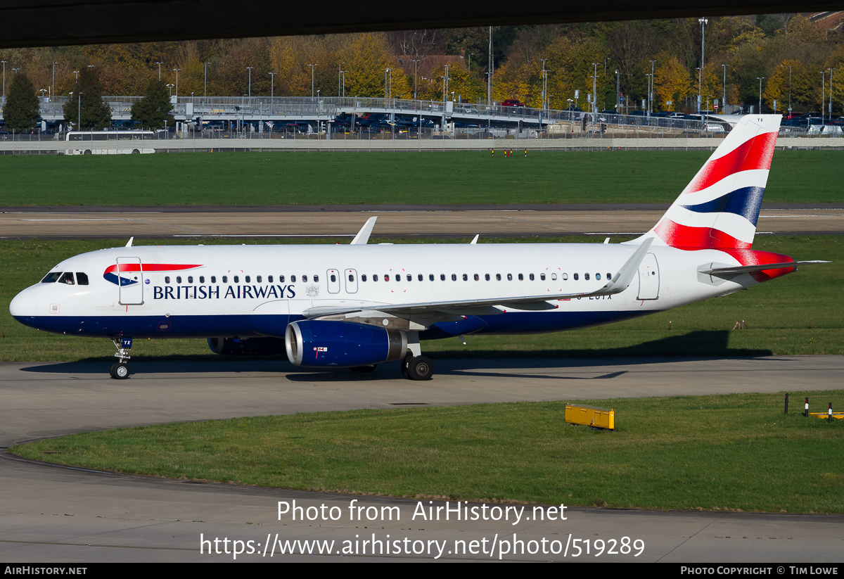 Aircraft Photo of G-EUYX | Airbus A320-232 | British Airways | AirHistory.net #519289