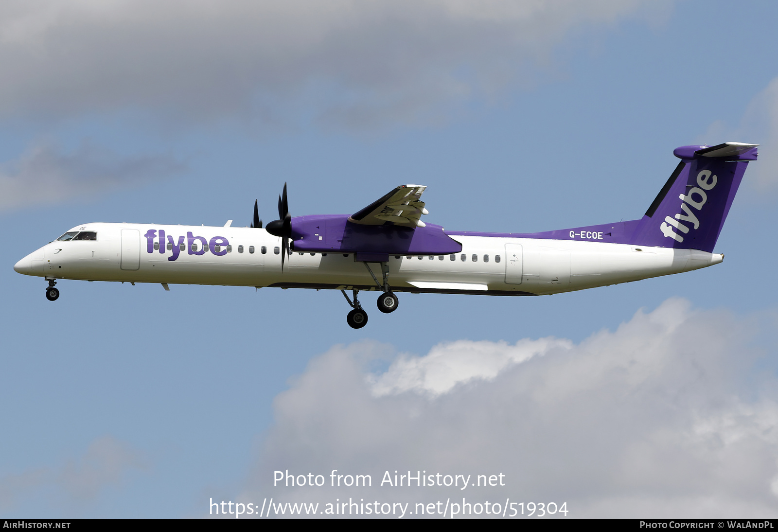 Aircraft Photo of G-ECOE | Bombardier DHC-8-402 Dash 8 | Flybe | AirHistory.net #519304