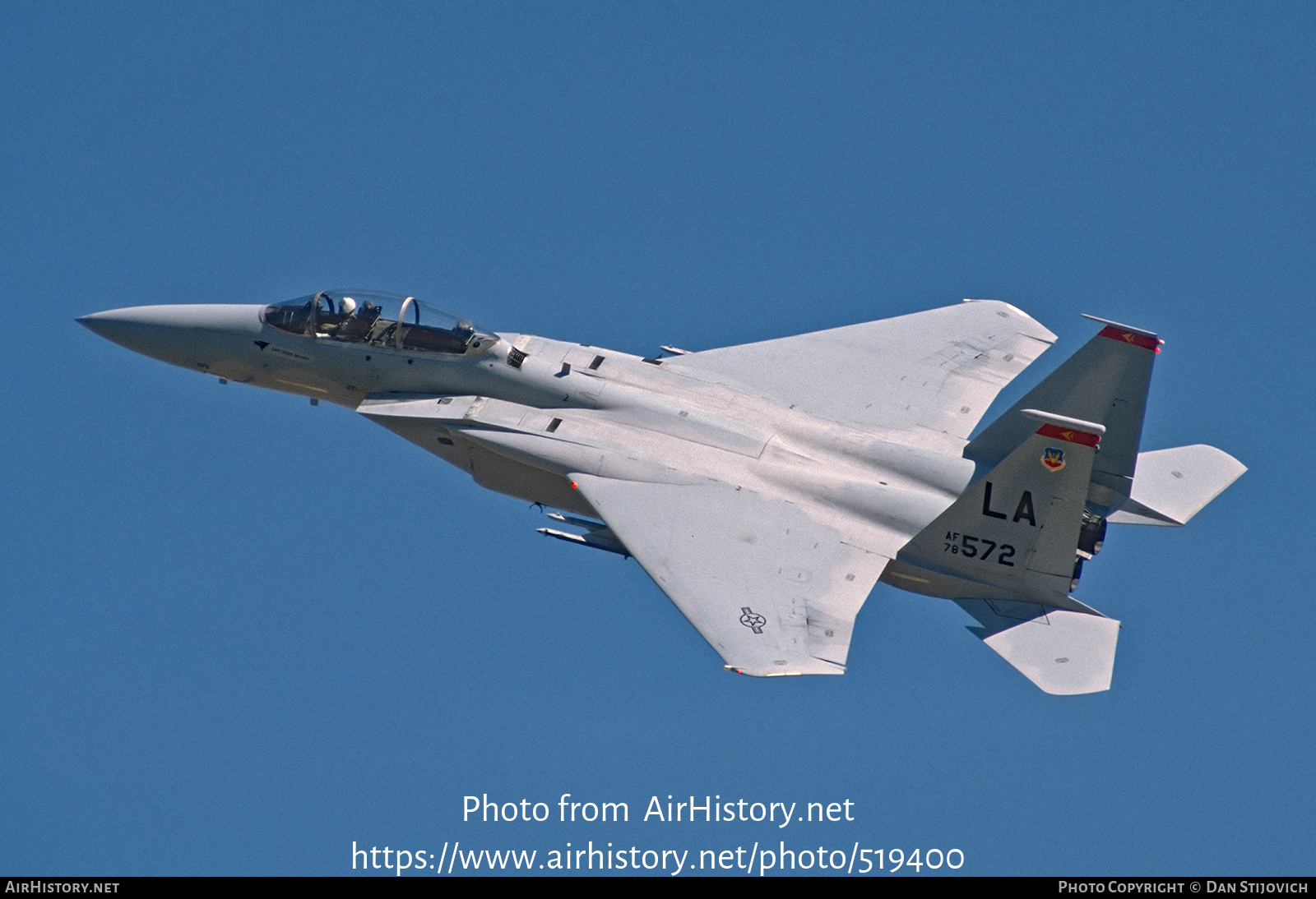 Aircraft Photo of 78-0572 / AF78-572 | McDonnell Douglas F-15D Eagle | USA - Air Force | AirHistory.net #519400