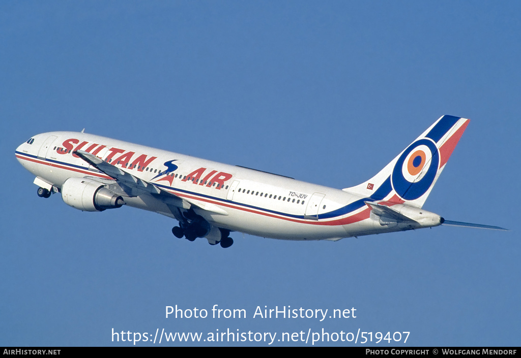 Aircraft Photo of TC-JUV | Airbus A300B4-203 | Sultan Air | AirHistory.net #519407