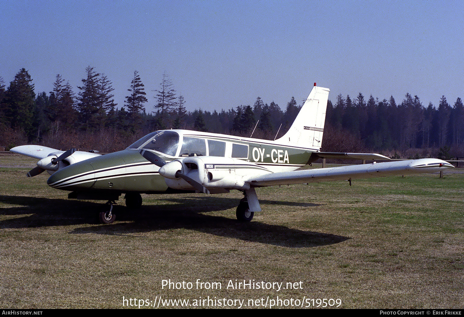 Aircraft Photo of OY-CEA | Piper PA-34-200 Seneca | AirHistory.net #519509