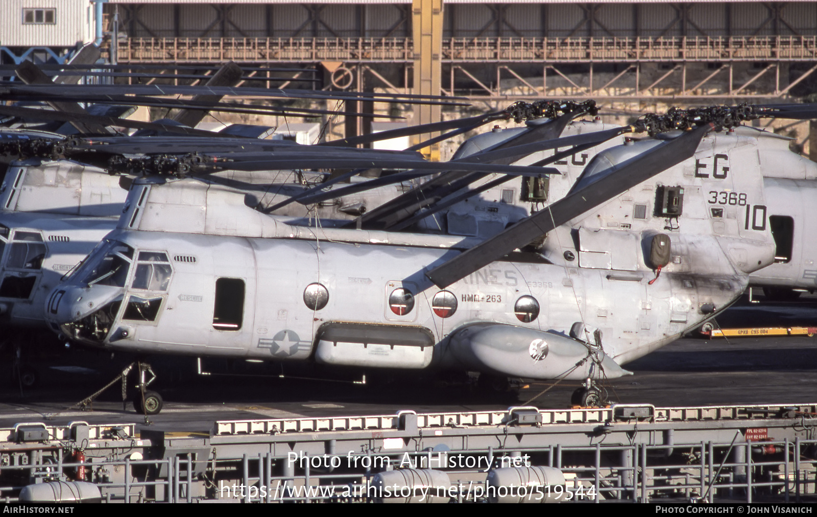 Aircraft Photo of 153368 / 3368 | Boeing Vertol CH-46E Sea Knight | USA - Marines | AirHistory.net #519544