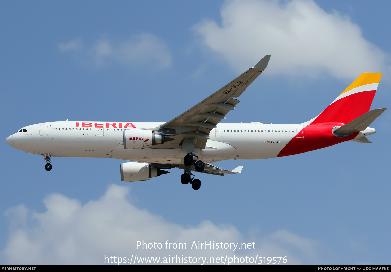 Aircraft Photo of EC-MLB | Airbus A330-202 | Iberia | AirHistory.net #519576