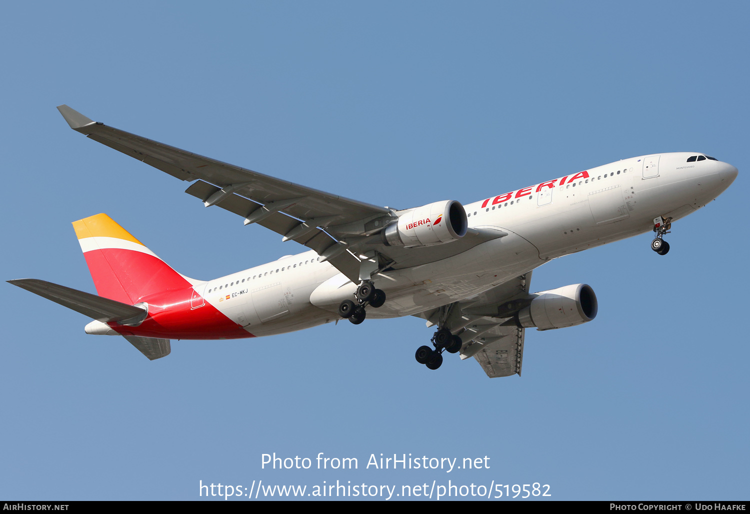 Aircraft Photo of EC-MKJ | Airbus A330-202 | Iberia | AirHistory.net #519582