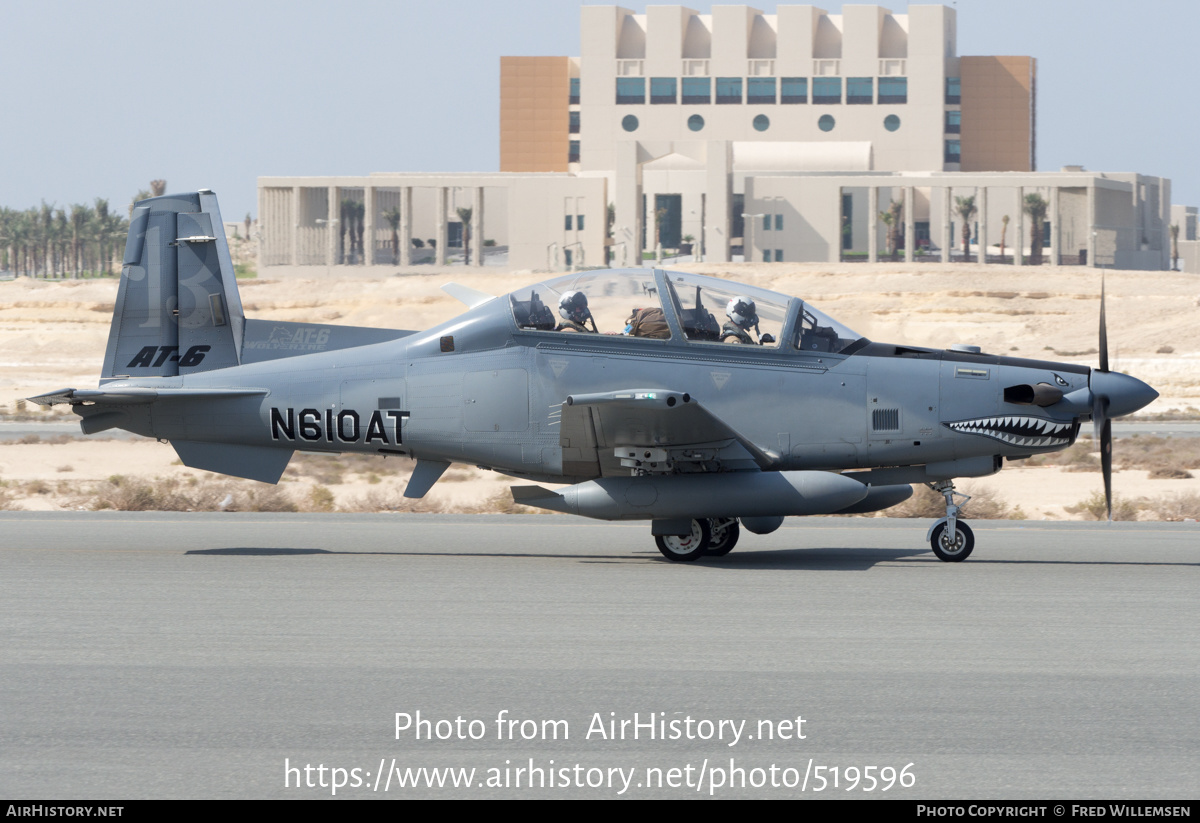 Aircraft Photo of N610AT | Hawker Beechcraft 3000/AT-6B Wolverine | AirHistory.net #519596