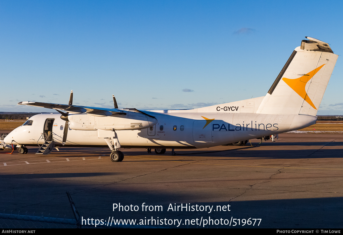 Aircraft Photo of C-GYCV | Bombardier DHC-8-314Q Dash 8 | PAL Airlines - Provincial Airlines | AirHistory.net #519677