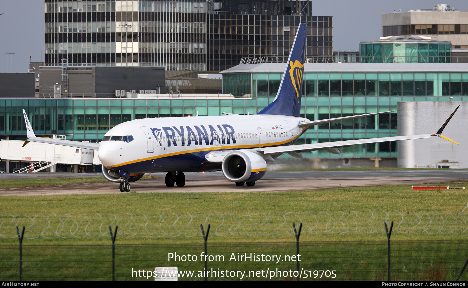 Aircraft Photo of SP-RZL | Boeing 737-8200 Max 200 | Ryanair | AirHistory.net #519705