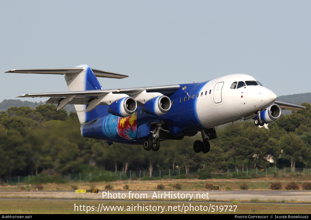 Aircraft Photo of G-ZAPO | British Aerospace BAe-146-200QC | Titan Airways | AirHistory.net #519727