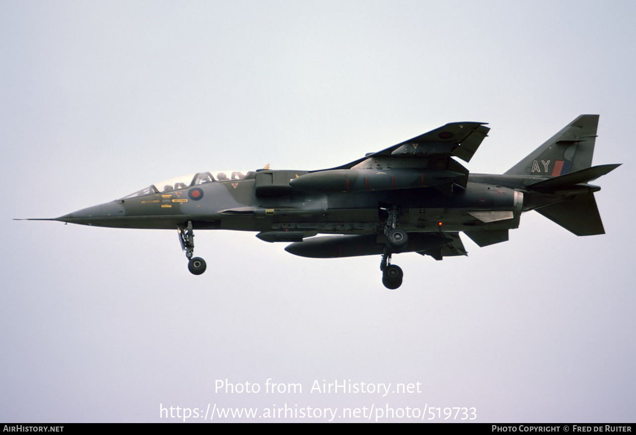 Aircraft Photo of XX847 | Sepecat Jaguar T4 | UK - Air Force | AirHistory.net #519733