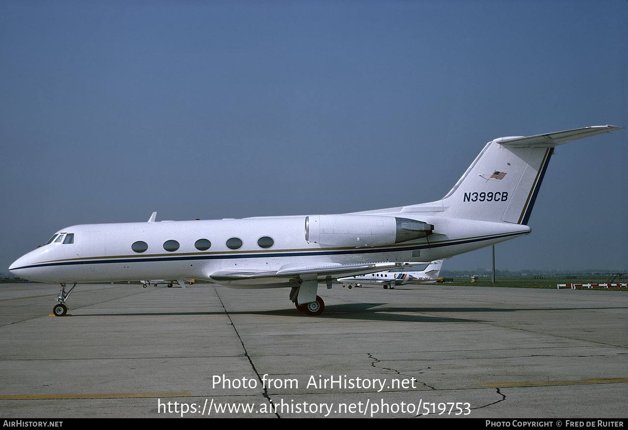 Aircraft Photo of N399CB | Grumman American G-1159 Gulfstream II | AirHistory.net #519753