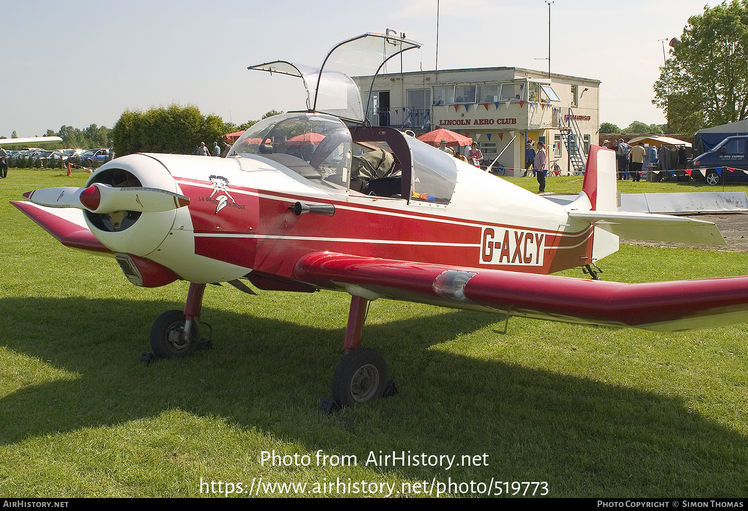 Aircraft Photo of G-AXCY | SAN Jodel D-117A | AirHistory.net #519773