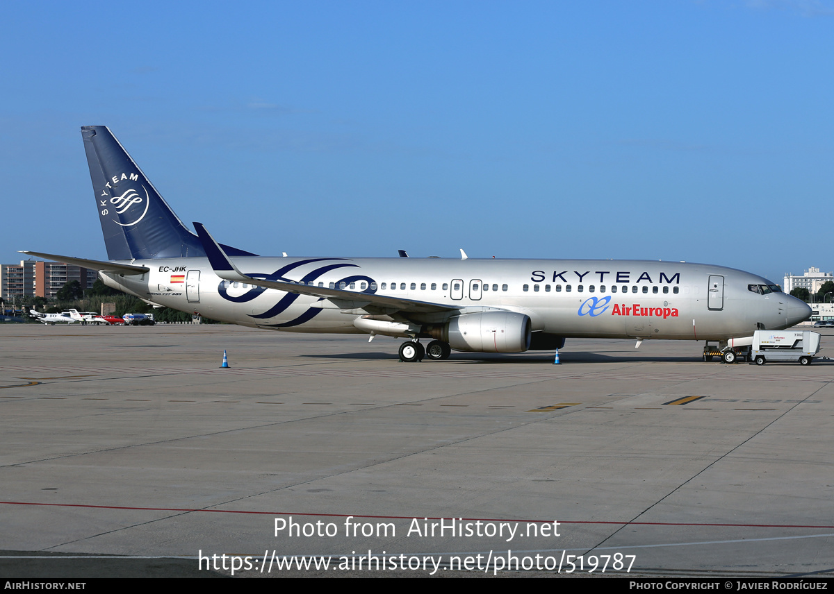 Aircraft Photo of EC-JHK | Boeing 737-85P | Air Europa | AirHistory.net #519787