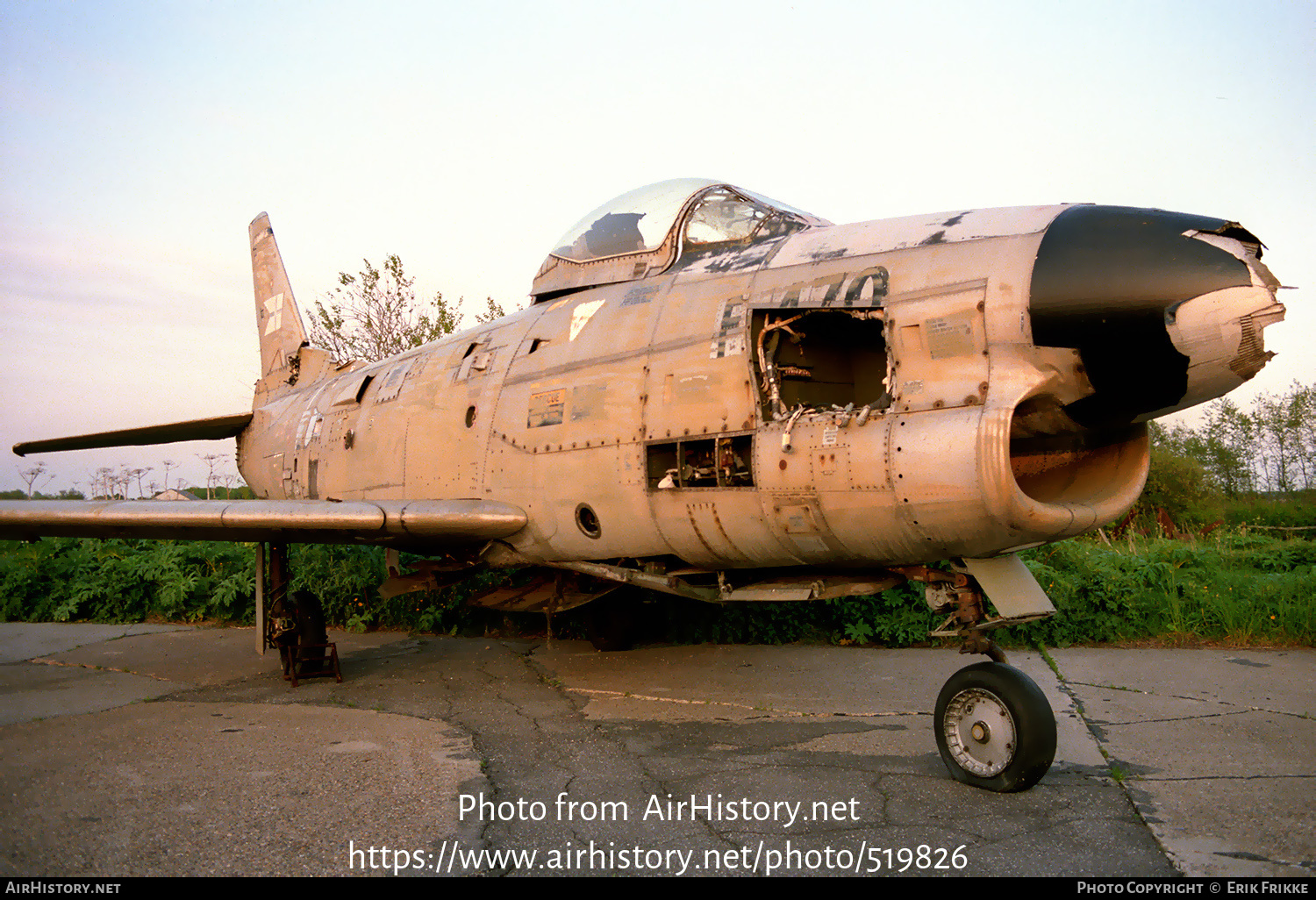 Aircraft Photo of F-470 | North American F-86D Sabre | Denmark - Air Force | AirHistory.net #519826