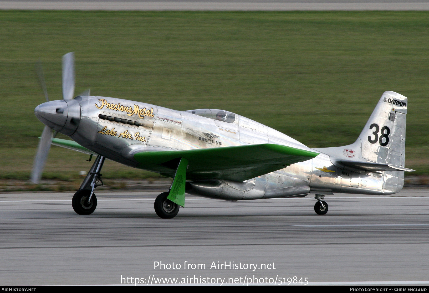 Aircraft Photo of N6WJ | World Jet P-51XR Mustang | Lake Air | AirHistory.net #519845