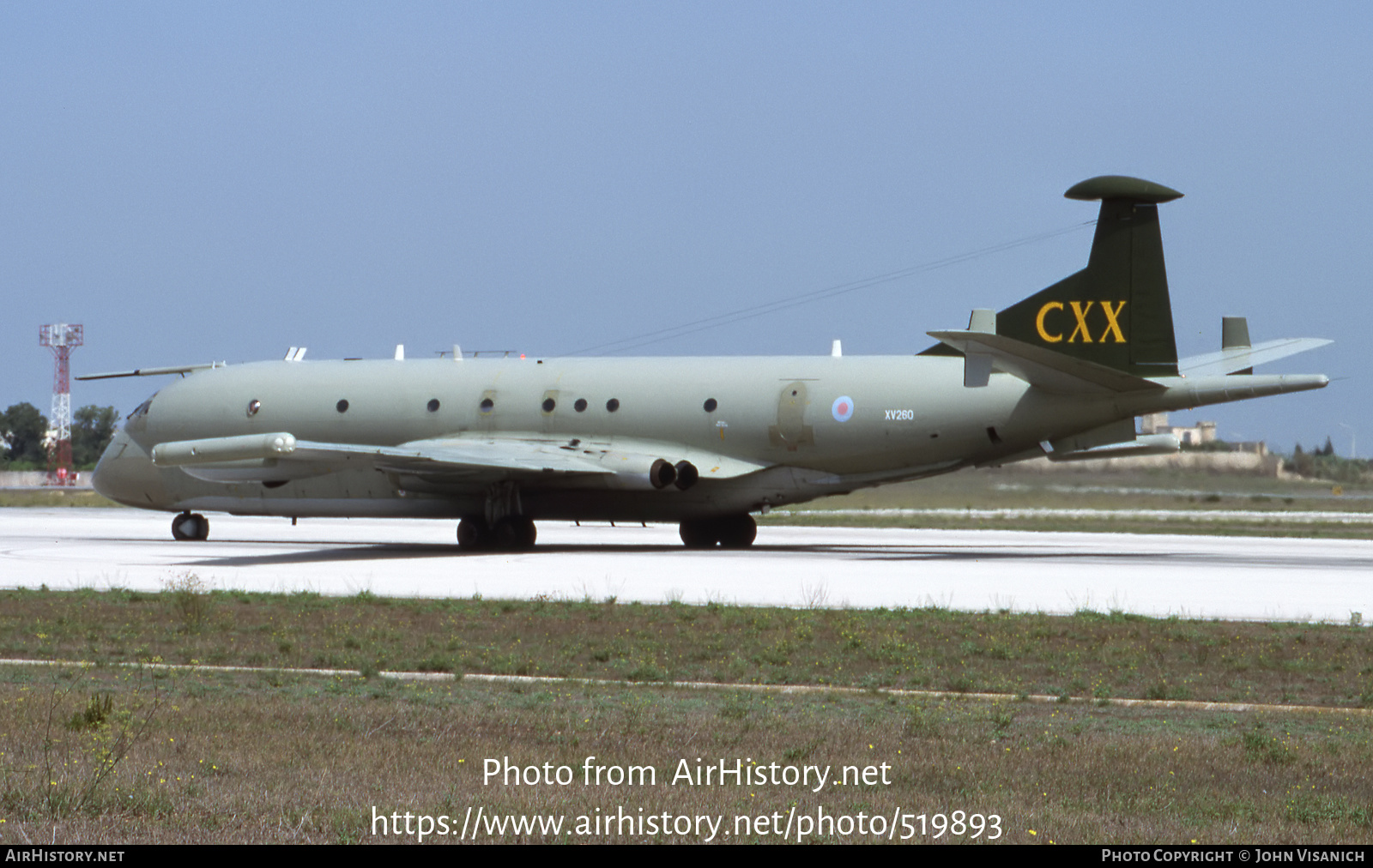 Aircraft Photo of XV260 | Hawker Siddeley HS-801 Nimrod MR.2P | UK - Air Force | AirHistory.net #519893