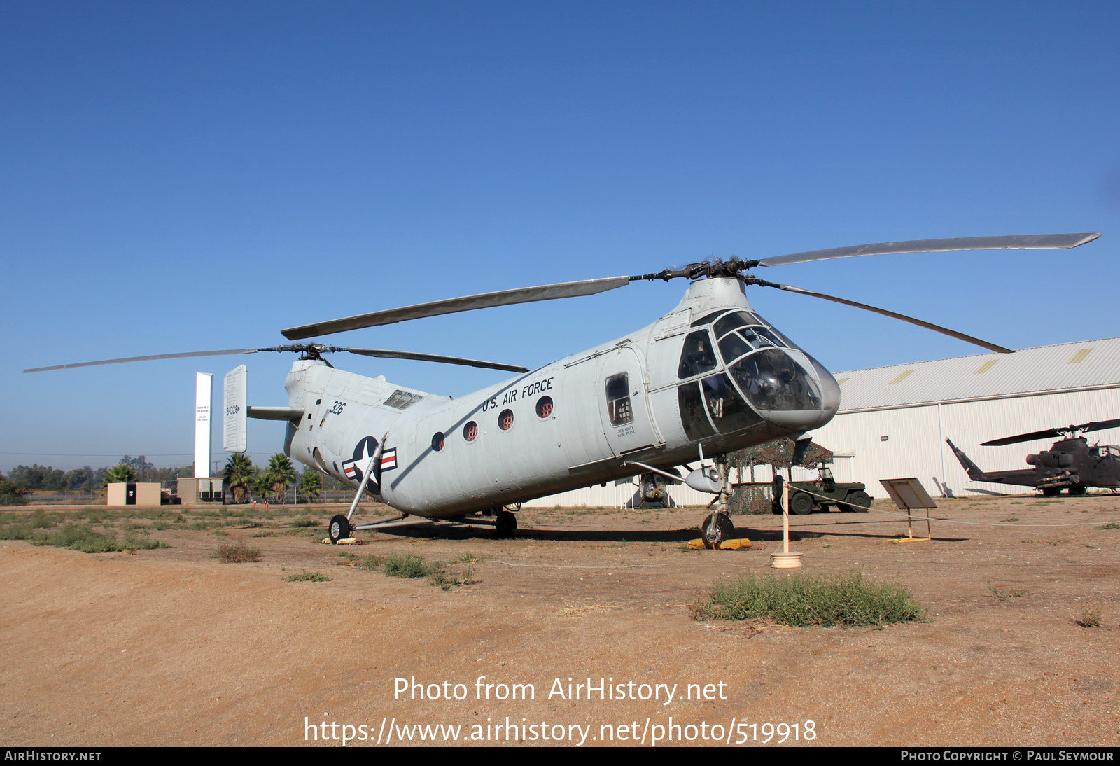 Aircraft Photo of 53-4326 / 34326 | Piasecki CH-21B Workhorse | USA - Air Force | AirHistory.net #519918